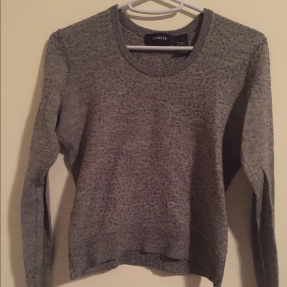 Express Sweaters - Grey sweater